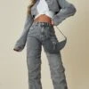 Prettylittlething Washed Grey Ruched Straight Leg Denim Jeans -Pretty Little Thing Shop e8c6a2971c5b1f30de6e4deb8af781bd521e31b2 cnc7097 1