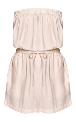 Prettylittlething Cream Woven Textured Bandeau Romper -Pretty Little Thing Shop e964b668928cb07c49e355fd36c6fe7714641c5b CNN5509 5 cream woven textured bandeau playsuit