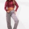 Prettylittlething Grey Elasticated Waist Straight Leg Cargo Pants -Pretty Little Thing Shop e96b198eedfefb38f4850438ce2c9da884d23a76 cmv2482 1