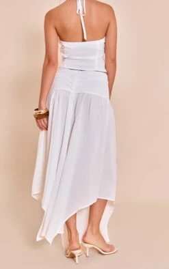 Prettylittlething White Asymmetric Hem Maxi Skirt -Pretty Little Thing Shop e9b4a327d438185f4c8f413e5adc961a6e285c81 CNM6166 3 white asymmetric hem maxi skirt