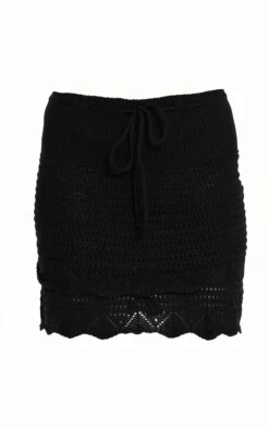 Prettylittlething Black Double Layer Crochet Knit Skirt 11 Prettylittlething Black Double Layer Crochet Knit Skirt -Pretty Little Thing Shop eaa89e4491c7988b8e1e73dbb6a883fb3f7cf014 CNL7653 6 black double layer crochet knit skirt