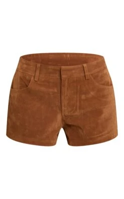Tan Suede Tailored Shorts -Pretty Little Thing Shop eacf2619fb9b72cd6931ac8233995d6319628875 CNO2236 6 tan suede tailored shorts