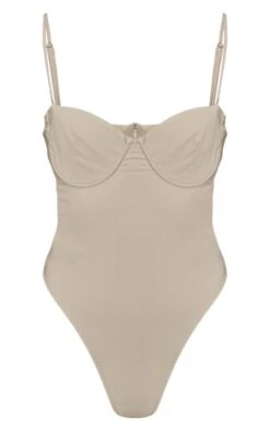 Prettylittlething Stone Woven Stretch Strappy Bodysuit -Pretty Little Thing Shop eb136a6fb6df65853ec7c9bbf1ede54c4c88354a CNN6926 5 stone woven stretch strappy bodysuit
