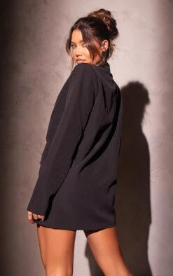 Prettylittlething Black Diamante Detail Oversized Blazer Dress -Pretty Little Thing Shop eb495697486955046a520a281ef62656923d0bd9 cng8280 2
