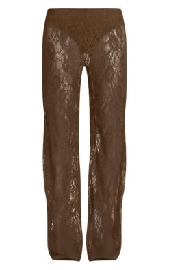 Dark Brown Lace Straight Leg Pants 9 Dark Brown Lace Straight Leg Pants -Pretty Little Thing Shop ec44d36715a0b195e96a8b9fc25a4e16c2aa71ea CNO0585 5 dark brown lace straight leg trousers