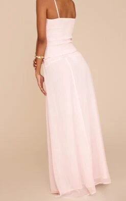 Prettylittlething Pink Chiffon Floaty Maxi Skirt -Pretty Little Thing Shop ecb43f2a870fce283d0eb2b3433d4641b872a497 CNM3222 3 pink chiffon floaty maxi skirt