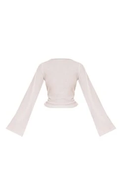 Prettylittlething Ecru Rib Onion Skin Flare Long Sleeve Top -Pretty Little Thing Shop ecc2e14187d45ae434940e5052f781263bf19450 CNN6833 5 ecru rib onion skin flare long sleeve top