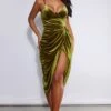 Prettylittlething Olive Velvet Underwired Strappy Draped Midi Dress -Pretty Little Thing Shop ed42da7d6125986c023f30ce4a1bed2dbddc62d6 cnb3688 1