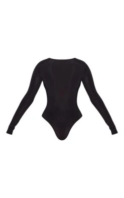 Prettylittlething Black Basic Slinky Long Sleeve Bodysuit 11 Prettylittlething Black Basic Slinky Long Sleeve Bodysuit -Pretty Little Thing Shop ed70d657d5e70713a99cd8015545f30b4dfefe4b CNF0769 6 black basic slinky long sleeve bodysuit