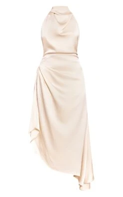 Cream Satin Cowl Neck Asymmetric Shift Dress -Pretty Little Thing Shop ed7eac1b41d8cf98e37e1e66f632affff95e3135 CNO1511 5 cream satin cowl neck asymmetric shift dress