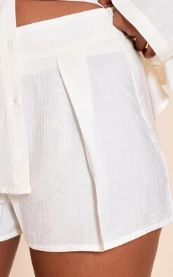 Cream Textured Floaty Shorts 10 Cream Textured Floaty Shorts -Pretty Little Thing Shop ed9783374c3e8fd201a00a9e1f7f081d39df0885 CNO0041 5 cream textured floaty shorts