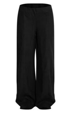 Black Soft Cotton Pintuck Wide Leg Sweatpants 9 Black Soft Cotton Pintuck Wide Leg Sweatpants -Pretty Little Thing Shop ed9ba111adf48d944eb7f19496cf012a4df5f51c CNO1251 5 black soft cotton pintuck wide leg joggers