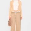 Prettylittlething Beige Pinstripe Contrast Waistband Wide Leg Pants -Pretty Little Thing Shop ee6ef4f78ca665ad041ad16c02a60d64d6688fe4 cnk4517 1