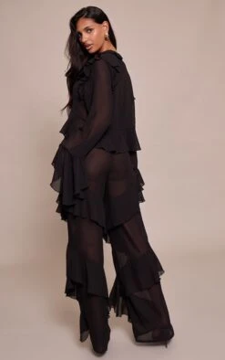 Black Chiffon Frill Straight Leg Pants 7 Black Chiffon Frill Straight Leg Pants -Pretty Little Thing Shop eef23e065841a107c5e49c35b4d0e68f4c5f65bc CNO1486 3 black chiffon frill straight leg trouser