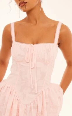 Prettylittlething Pink Jacquard Ruched Cup Detail Shift Dress 8 Prettylittlething Pink Jacquard Ruched Cup Detail Shift Dress -Pretty Little Thing Shop f04ae62b4f5a9b5d3aa08c8b6da8b02e2fc7ab0e cnh9189 4