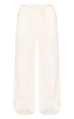 Prettylittlething Premium White Linen Drawstring Straight Leg Pants 9 Prettylittlething Premium White Linen Drawstring Straight Leg Pants -Pretty Little Thing Shop f0b058ca283d5514d404c0c37fbfc7ca8e1ede9f CNI7655 5 premium white linen drawstring straight leg trousers