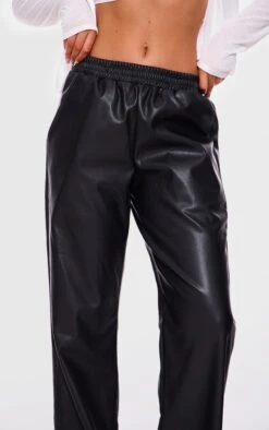 Prettylittlething Black Faux Leather Elasticated Waist Straight Leg Pants 8 Prettylittlething Black Faux Leather Elasticated Waist Straight Leg Pants -Pretty Little Thing Shop f0c34c6a1ccc401a71e961327a8f888384b345c4 cnf7426 4