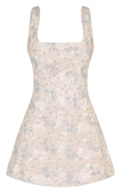Prettylittlething Blue Floral Jacquard Shift Dress 9 Prettylittlething Blue Floral Jacquard Shift Dress -Pretty Little Thing Shop f12a1813657cf3f80939fe2ee3a6210eb8cca0b3 CNL9021 5 almond floral jacquard shift dress