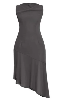 Prettylittlething Grey Chiffon Boat Neck Asymmetric Midi Dress 9 Prettylittlething Grey Chiffon Boat Neck Asymmetric Midi Dress -Pretty Little Thing Shop f142e27351aea56449a32a30b52da91e9cd12132 CNO3196 5 grey chiffon boat neck asymmetric midi dress