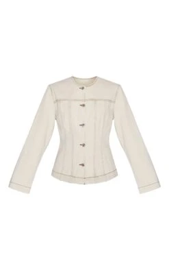 Prettylittlething Washed Stone Cinched Long Sleeve Denim Jacket 9 Prettylittlething Washed Stone Cinched Long Sleeve Denim Jacket -Pretty Little Thing Shop f1f409c62e8477d37f580bafe90d7d637ed076e9 CNM7458 5 washed stone cinched long sleeve denim jacket