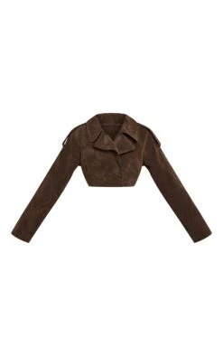 Khaki Faux Suede Cropped Trench 9 Khaki Faux Suede Cropped Trench -Pretty Little Thing Shop f22400fa4553a655938f6ddb03638846a6c6c776 CNO0654 5 khaki faux suede cropped trench