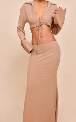 Prettylittlething Sand Linen-Blend Column Maxi Skirt 7 Prettylittlething Sand Linen-Blend Column Maxi Skirt -Pretty Little Thing Shop f2a3222f9a7acb6f2878268d3db9f7317548b467 CNM5282 4 sand linen blend column maxi skirt