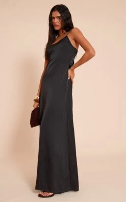Prettylittlething Black Satin Scoop Neck Spaghetti Strap Maxi Dress 7 Prettylittlething Black Satin Scoop Neck Spaghetti Strap Maxi Dress -Pretty Little Thing Shop f31d6bb047e3e6f8002f749e1186ab6ca225f5d0 CNN3605 3 black satin scoop neck spaghetti strap maxi dress