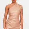 Prettylittlething PLT Label Taupe Croc Faux Leather Asymmetric Bodycon Dress -Pretty Little Thing Shop f33863be9aa242f0a08b0a979161eaf74dbcd526 cnl5683 1