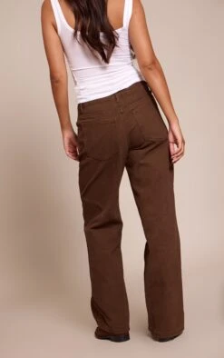 Prettylittlething Chocolate Western Seam Detail Jeans -Pretty Little Thing Shop f33e01e976f2180e98daca8e5b1e6498ee750a84 CNN2897 3 chocolate western seam detail jeans