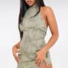 Khaki Washed Twill High Neck Wrap Detail Skort Romper -Pretty Little Thing Shop f403d673ea125fe0cd9eaddde014cba63f46e168 cnk0284 1