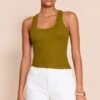 Olive Soft Rib Scoop Neck Vest Top 11 Olive Soft Rib Scoop Neck Vest Top -Pretty Little Thing Shop f465dd6d43bed88c35c746579e59f2b58dc09377 CNO2431 1 olive soft rib scoop neck vest top