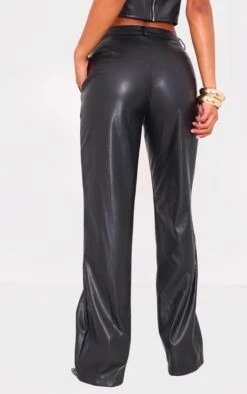 Prettylittlething Black Faux Leather Dip Waist Flared Pants 7 Prettylittlething Black Faux Leather Dip Waist Flared Pants -Pretty Little Thing Shop f519ca1e81a6a68d6e1ab5c78df9f28da733cba5 cmt1931 3