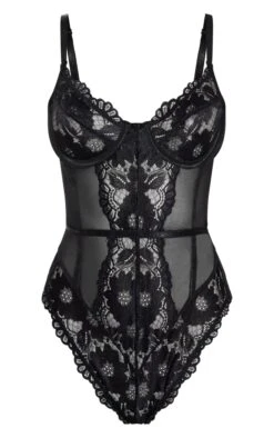 Prettylittlething Black Underwired Cage Lace Body -Pretty Little Thing Shop f58333e1a9aac6566f23a77520ce0448d49faa96 CNI5156 5 black underwired cage lace body