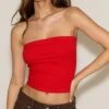 Prettylittlething Tomato Red Soft Cotton Bandeau Top -Pretty Little Thing Shop f5f6a1ee1dd4d1da990295348700a9d5810303f6 CNM9532 1 tomato red soft cotton bandeau top