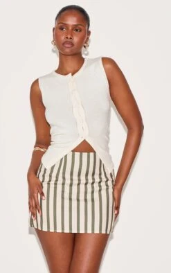 Prettylittlething Sage Stripe Mini Skirt -Pretty Little Thing Shop f6001a3f7f3306f4c0bbd996e5925ef4f497ee50 CNM4261 4 sage stripe mini skirt