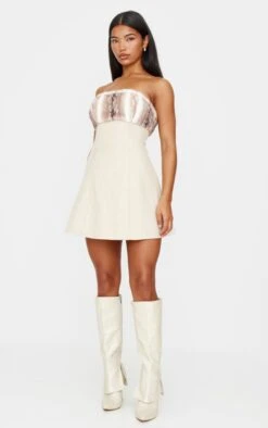 Prettylittlething Ecru Faux Fur Trim Wool Look A Line Dress -Pretty Little Thing Shop f6b8d3bea7d1defe363bc99dfeba5f5ab00868db cnk1033 3