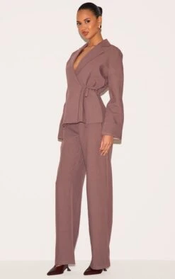 Prettylittlething Mushroom Premium Woven Tie Side Blazer Jumpsuit 7 Prettylittlething Mushroom Premium Woven Tie Side Blazer Jumpsuit -Pretty Little Thing Shop f7647292dfe3614f0bb5679e3717f89f9b0a1c26 cnl9238 3