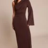 Prettylittlething Chocolate Jersey One Shoulder Ruched Detail Maxi Dress -Pretty Little Thing Shop f90ca0d2ea17ab694e87e7b6a4ec12b86861aa76 CNO3530 1 chocolate jersey one shoulder ruched detail maxi dress