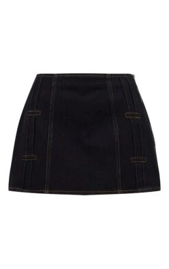 Prettylittlething Raw Indigo Pleat Detail Denim Mini Skirt -Pretty Little Thing Shop f962f95bab104feb923e0f4ba3b358f68a0999a2 CNN6857 6 raw indigo pleat detail denim mini skirt