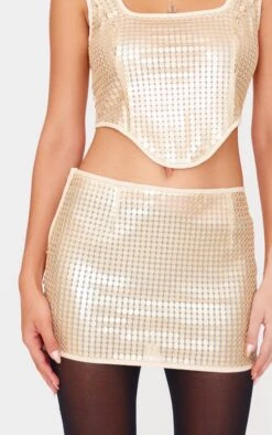 Prettylittlething Gold Chain Sequin Low Rise Micro Mini Skirt 10 Prettylittlething Gold Chain Sequin Low Rise Micro Mini Skirt -Pretty Little Thing Shop f992253432943f30b0c059a408203fcf2dd3a31b cnl0036 5