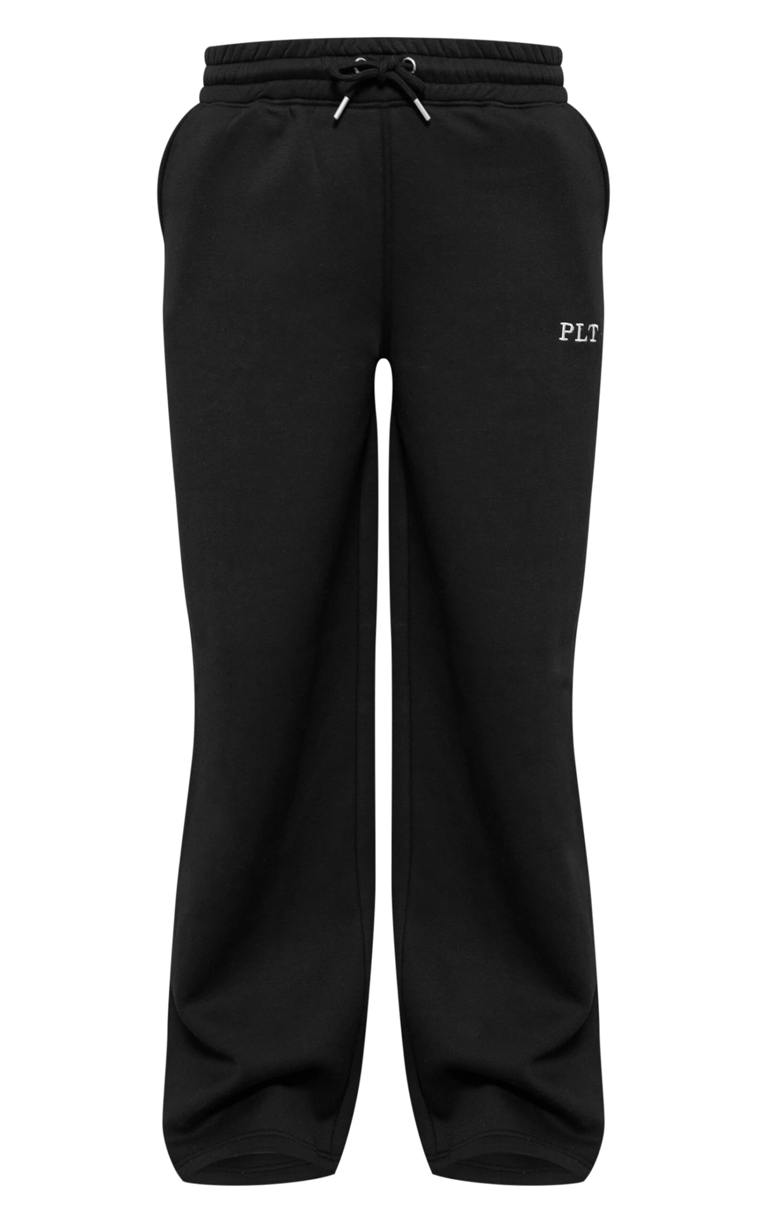 Black Oversized Wide Leg Sweatpants - Image 5