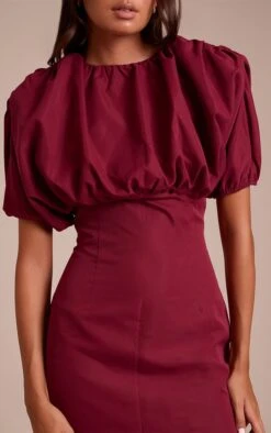 Prettylittlething Plum Puff Detail Bodycon Dress -Pretty Little Thing Shop f9ce0889541892f7de26b44ad3aa7caf89cf69b2 CNO3554 4 plum puff detail bodycon dress