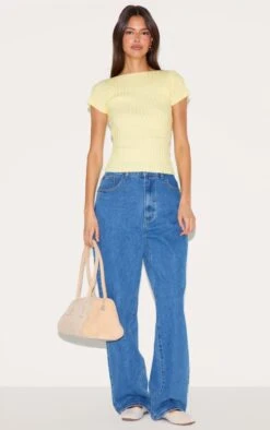 Prettylittlething Butter Cream Rib Knit Backless Top -Pretty Little Thing Shop fab32cdf8c6657460d6479c12eeb906f04daaa45 CNM7671 3 butter cream rib knit backless top