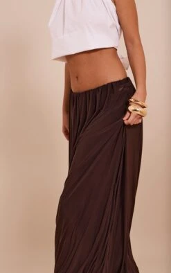 Prettylittlething Chocolate Double Slinky Bubble Hem Midaxi Skirt 8 Prettylittlething Chocolate Double Slinky Bubble Hem Midaxi Skirt -Pretty Little Thing Shop fb70fad8b7acc1248eb447cedad1d24b902585bc CNN5291 4 chocolate double slinky bubble hem midi skirt