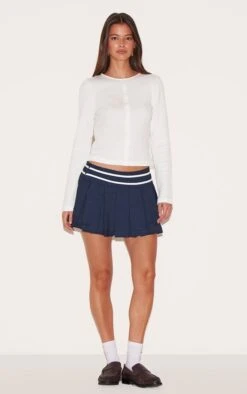 Prettylittlething Cream Waffle Button Up Long Sleeve Top -Pretty Little Thing Shop fd3e49f936f2352f78354c5fc55c958df3a5fb9c CNL8767 3 cream waffle button up long sleeve top