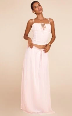 Prettylittlething Pink Chiffon Floaty Maxi Skirt -Pretty Little Thing Shop fddb5546a1d6a51d536b76c2a0ee86b6aa96b5d9 CNM3222 4 pink chiffon floaty maxi skirt