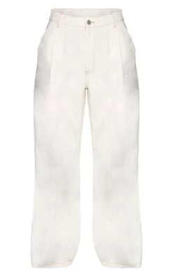 Prettylittlething Ecru Pleated Wide Leg Jeans 9 Prettylittlething Ecru Pleated Wide Leg Jeans -Pretty Little Thing Shop feb24a0f62686cc33570227dccec2f603656d226 CNM9245 5 ecru pleated wide leg jeans