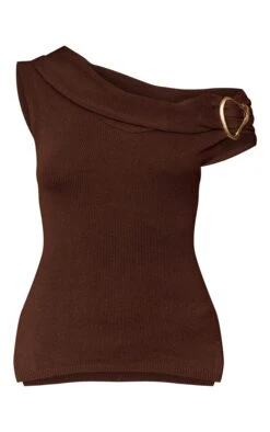 Prettylittlething Chocolate Trim Detail Knitted Top -Pretty Little Thing Shop ffeb93fa1c3f82641e31468cc4e3a4012baf44e6 CNO5088 5 chocolate trim detail knitted top